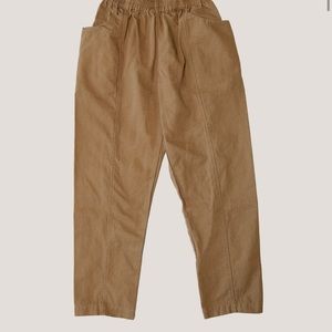 Elizabeth Suzann Clyde Cotton Pant in Clay